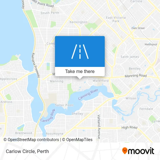 Carlow Circle map