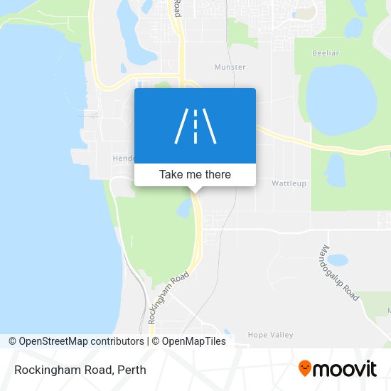 Rockingham Road map