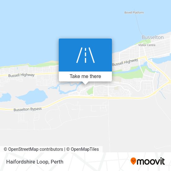 Haifordshire Loop map