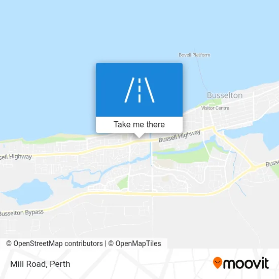 Mapa Mill Road