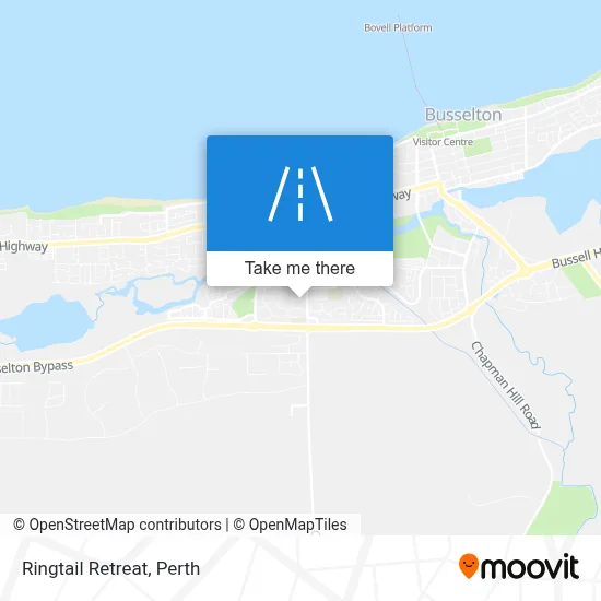 Mapa Ringtail Retreat