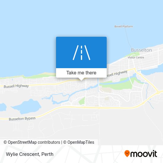 Wylie Crescent map