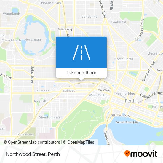 Northwood Street map
