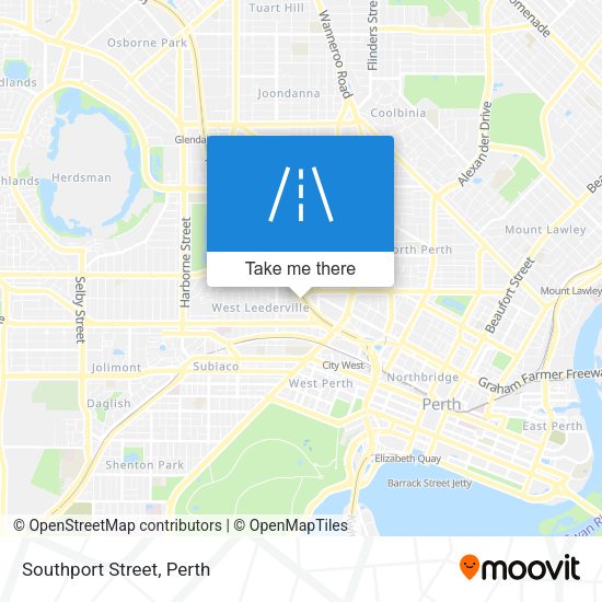 Southport Street map