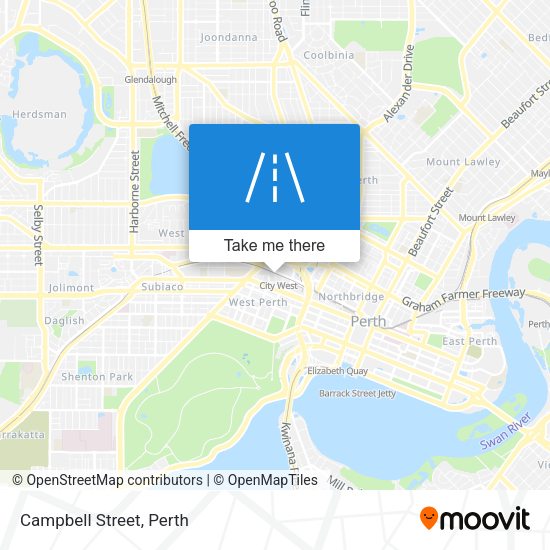 Campbell Street map