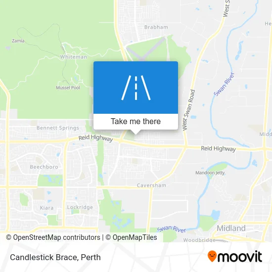 Mapa Candlestick Brace