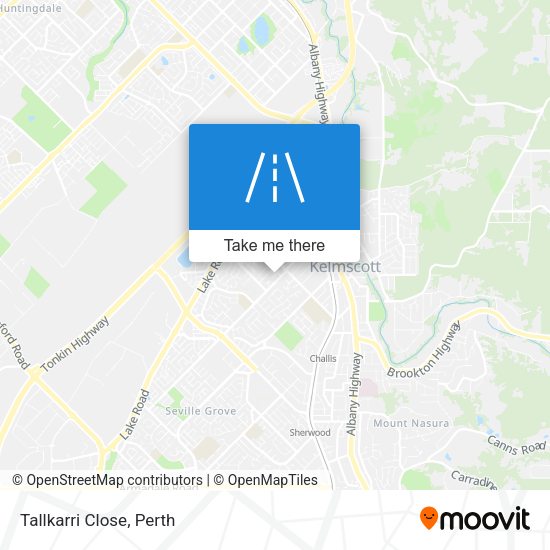 Tallkarri Close map