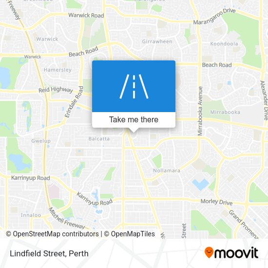 Lindfield Street map
