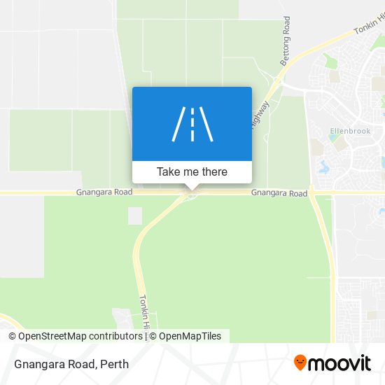 Gnangara Road map