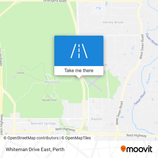 Whiteman Drive East map