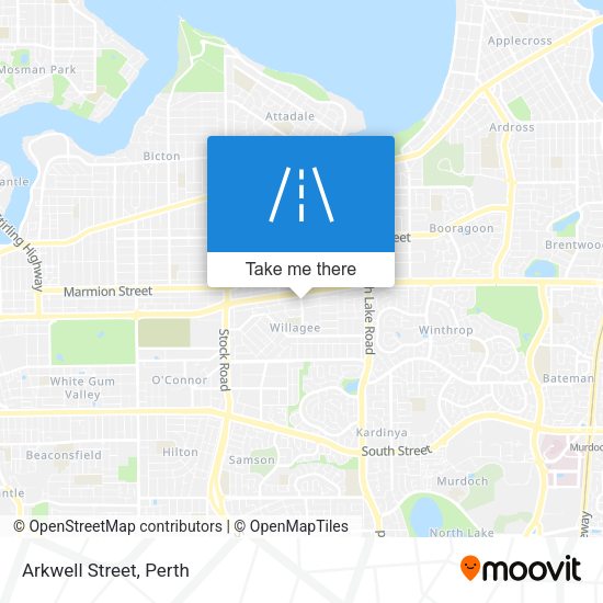 Arkwell Street map