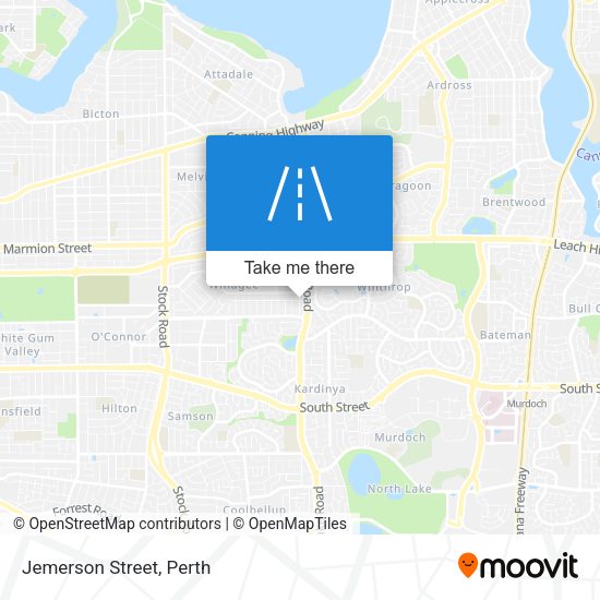 Jemerson Street map