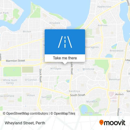 Wheyland Street map