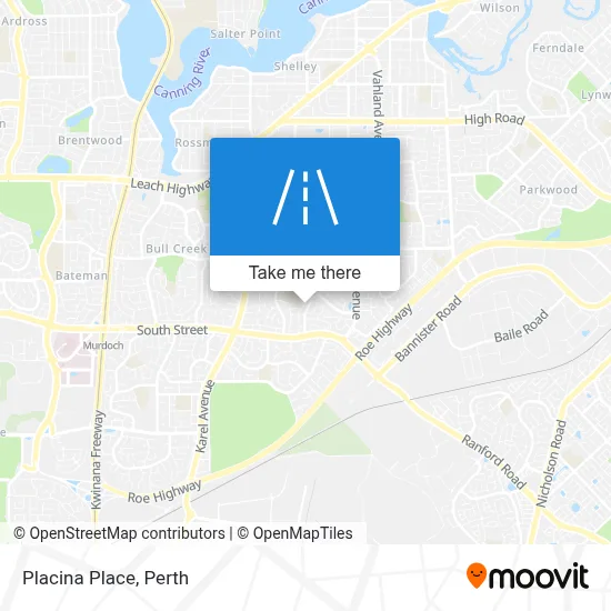 Mapa Placina Place