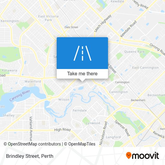 Brindley Street map