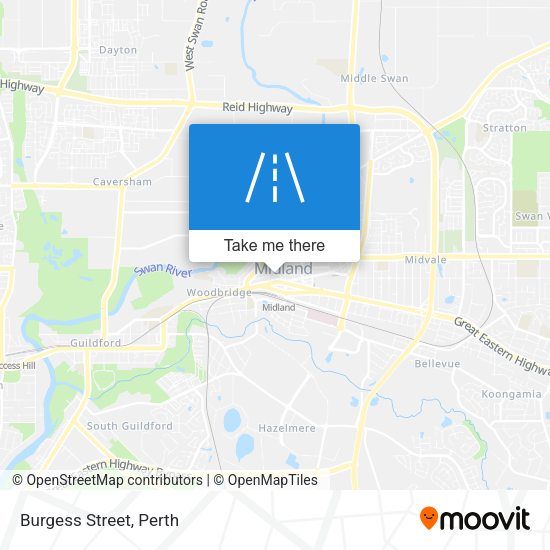 Burgess Street map