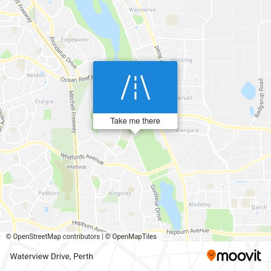 Waterview Drive map