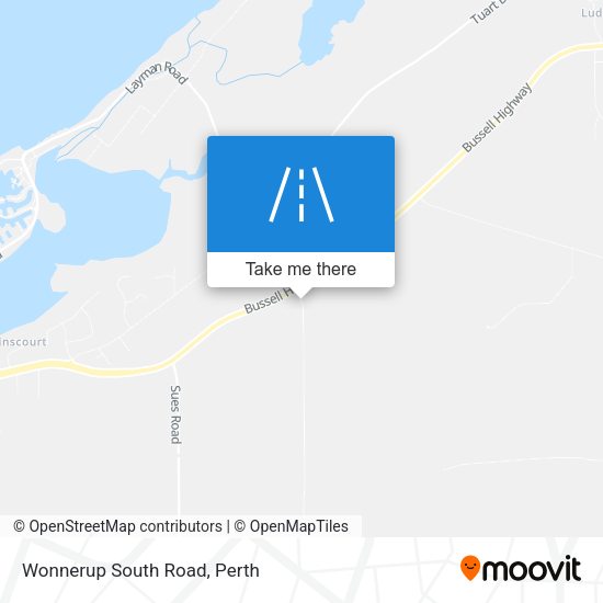 Wonnerup South Road map