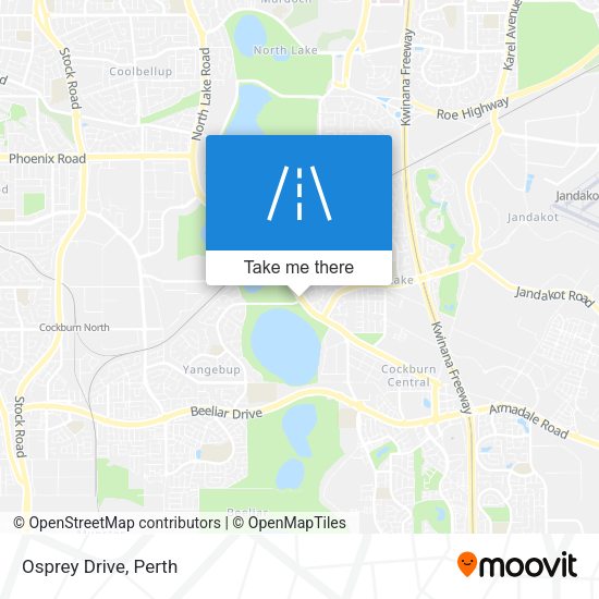 Osprey Drive map