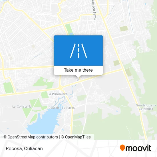 Rocosa map