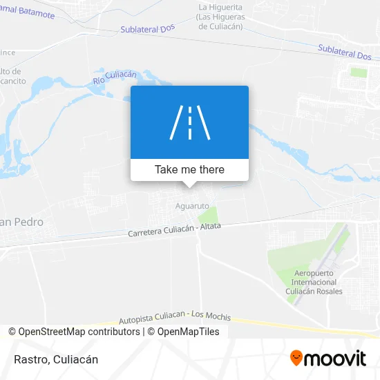 Rastro map