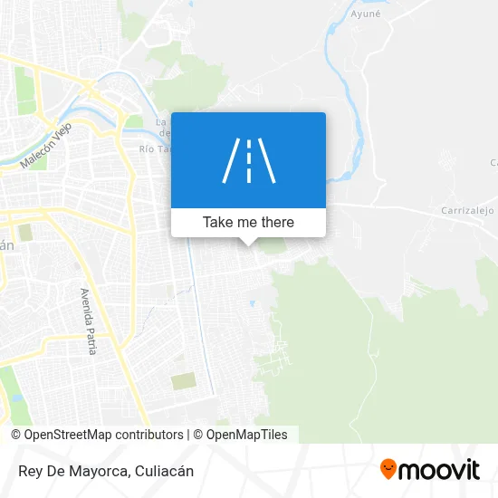 Rey De Mayorca map