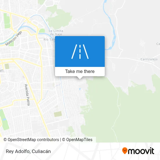 Rey Adolfo map
