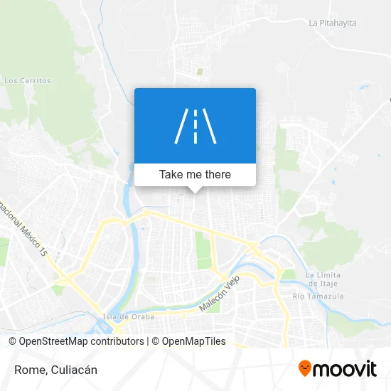 Roma map