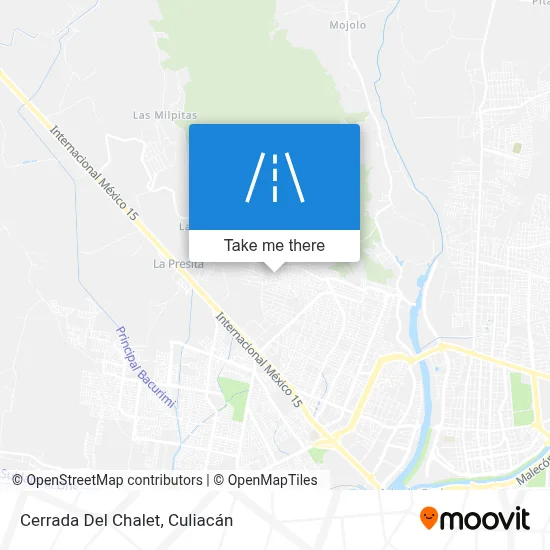 Cerrada Del Chalet map