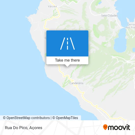 Rua Do Pico map