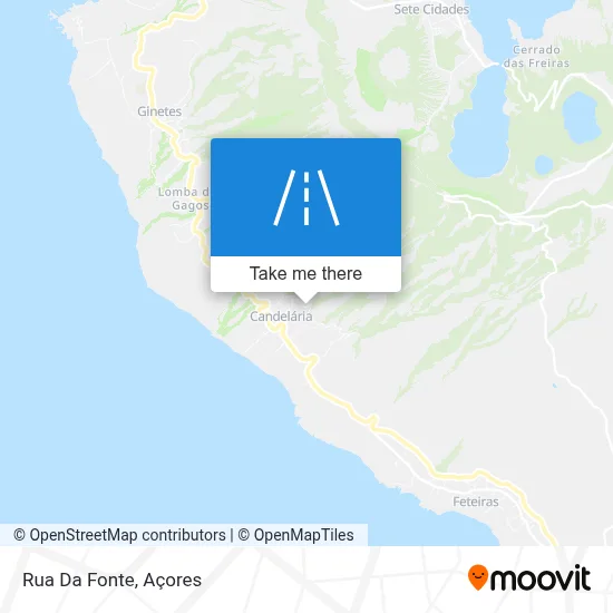 Rua Da Fonte map