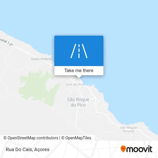 Rua Do Cais map