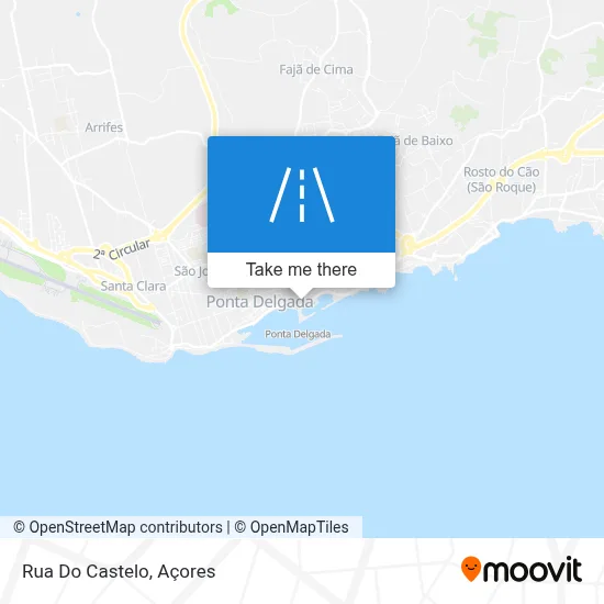 Rua Do Castelo map