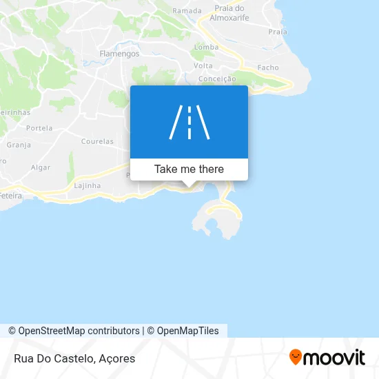 Rua Do Castelo map