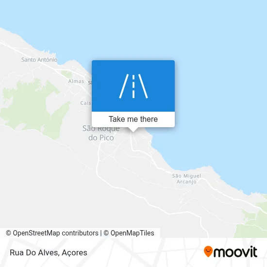 Rua Do Alves map