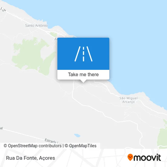 Rua Da Fonte map