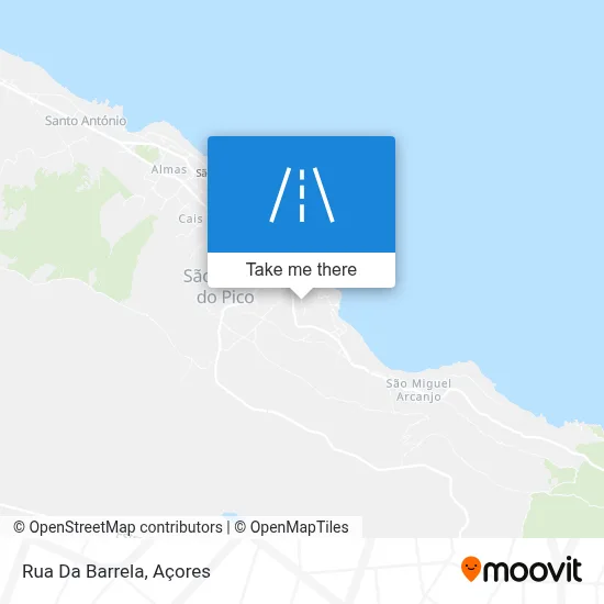 Rua Da Barrela map