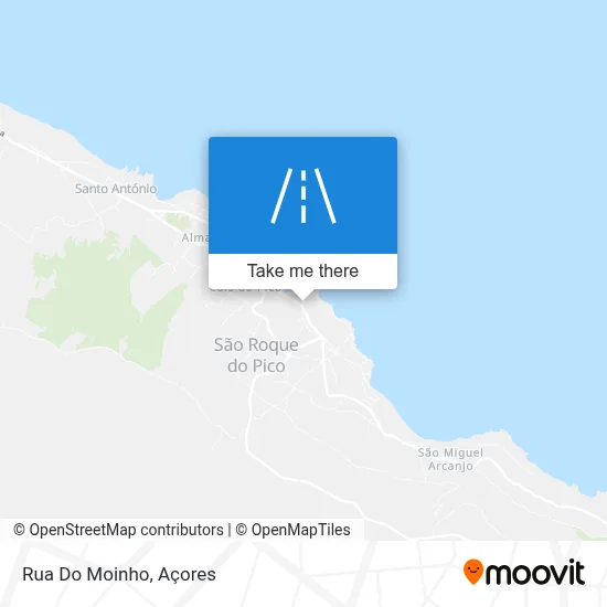 Rua Do Moinho map
