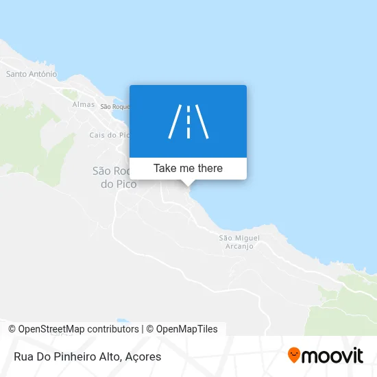 Rua Do Pinheiro Alto map