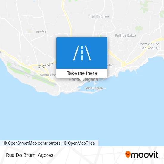 Rua Do Brum map