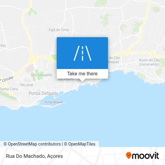 Rua Do Machado map