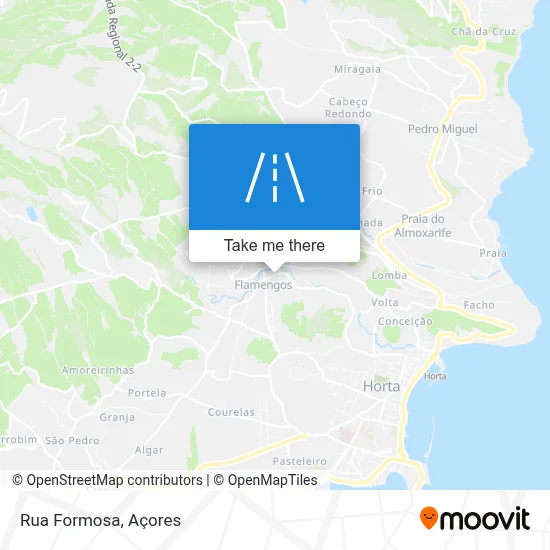 Rua Formosa map
