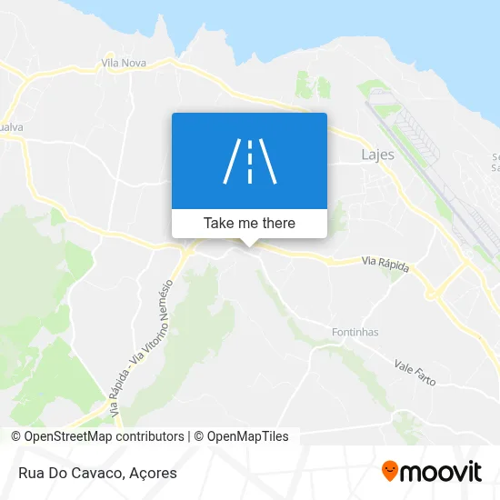 Rua Do Cavaco map
