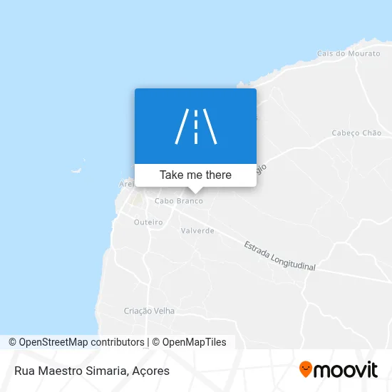 Rua Maestro Simaria map