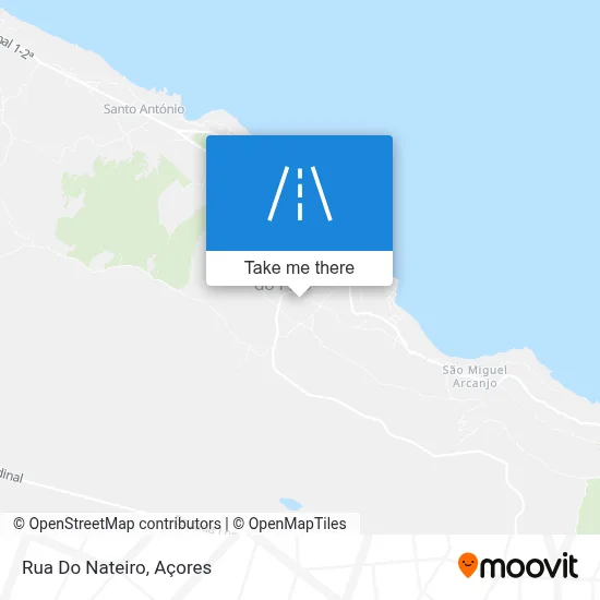 Rua Do Nateiro map