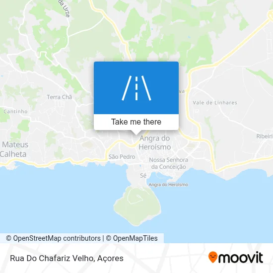 Rua Do Chafariz Velho map