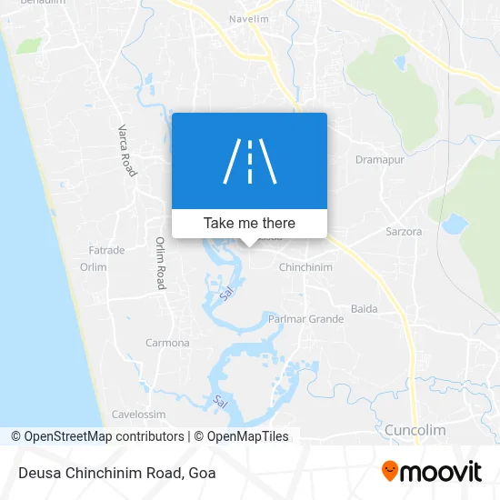 Deusa Chinchinim Road map