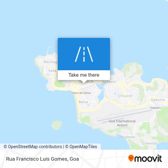 Rua Francisco Luís Gomes map