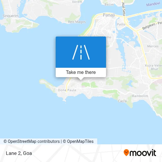 Lane 2 map