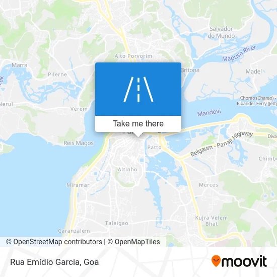 Rua Emídio Garcia map